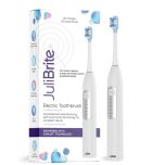 JuliBrite® Electric Toothbrush (White)