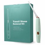 Mibrush electric tonsil stone remover